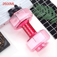 Load image into Gallery viewer, Creative Dumbbell Fitness Bottle
