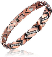 Load image into Gallery viewer, Men's Health Energy Trinity Bracelet for Arthritis Twisted Bracelet Healthy Magnetic Men's Stainless Steel Energy Therapy Magnet
