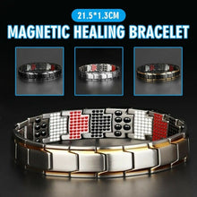 Load image into Gallery viewer, Men's Health Energy Trinity Bracelet for Arthritis Twisted Bracelet Healthy Magnetic Men's Stainless Steel Energy Therapy Magnet
