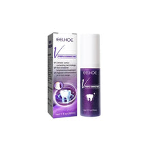 Load image into Gallery viewer, V34 Whitening Fresh Breath Brightening Purple Toothpaste Remove Stain Reduce Yellowing Care For Teeth Gums Oral 30ml Hot Selling
