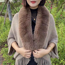 Load image into Gallery viewer, Knitted Loose Thickened Shawl Coat
