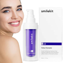 Load image into Gallery viewer, V34 Purple Safe Teeth Whitening Toothpaste Teeth Cleaning Remove Yellow Stains Fresh Breath Toothpaste Dental Care Products
