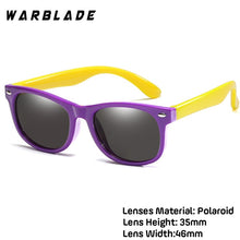 Load image into Gallery viewer, WBL New Fashion Kids Sunglasses Boys Girls Children Polarized Sun Glasses TR90 Silicone Safety Glasses Baby Eyewear UV400 Oculo
