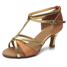 Load image into Gallery viewer, women Latin dance shoes new brand girls women's Ladie's latin ballroom tango salsa dance shoes about 5cm and 7cm heel wholesale
