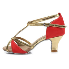Load image into Gallery viewer, women Latin dance shoes new brand girls women's Ladie's latin ballroom tango salsa dance shoes about 5cm and 7cm heel wholesale
