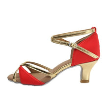 Load image into Gallery viewer, women Latin dance shoes new brand girls women's Ladie's latin ballroom tango salsa dance shoes about 5cm and 7cm heel wholesale
