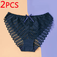 Load image into Gallery viewer, DERUILADY Sexy Perspective Lace Panties Women Comfortable Cotton Lingerie
