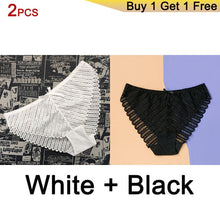 Load image into Gallery viewer, DERUILADY Sexy Perspective Lace Panties Women Comfortable Cotton Lingerie
