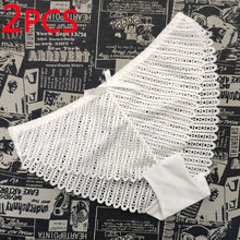 Load image into Gallery viewer, DERUILADY Sexy Perspective Lace Panties Women Comfortable Cotton Lingerie
