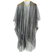 Load image into Gallery viewer, Tassel gold bikini cover up
