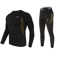 Load image into Gallery viewer, Top quality new thermal underwear men fleece sweat quick drying
