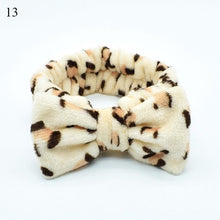 Load image into Gallery viewer, New Letter "OMG" Coral Fleece Soft Bow Headbands for women
