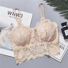 Load image into Gallery viewer, New Arrival Women Push Up Wireless Lace Bra Plus Size Lingerie Full Cup
