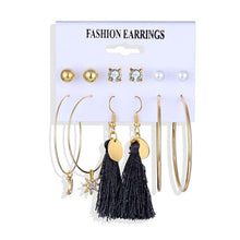 Load image into Gallery viewer, FNIO Women's Earrings Set Pearl Earrings For Women
