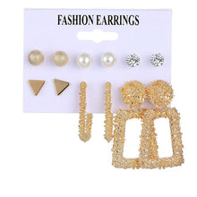 Load image into Gallery viewer, EN 12 Pairs Flower Women'S Earrings Set
