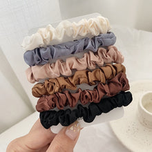Load image into Gallery viewer, Scrunchies Hair Ring Candy Color Ties
