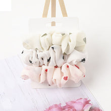 Load image into Gallery viewer, Scrunchies Hair Ring Candy Color Ties
