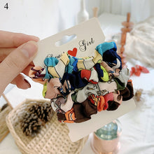 Load image into Gallery viewer, Scrunchies Hair Ring Candy Color Ties
