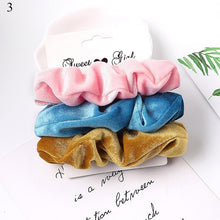 Load image into Gallery viewer, Scrunchies Hair Ring Candy Color Ties
