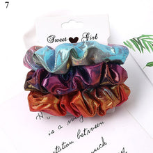 Load image into Gallery viewer, Scrunchies Hair Ring Candy Color Ties

