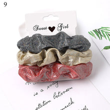 Load image into Gallery viewer, Scrunchies Hair Ring Candy Color Ties
