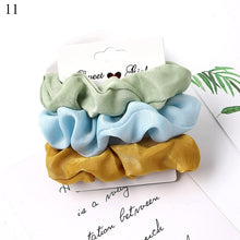 Load image into Gallery viewer, Scrunchies Hair Ring Candy Color Ties
