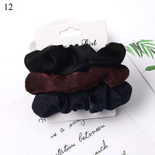 Load image into Gallery viewer, Scrunchies Hair Ring Candy Color Ties
