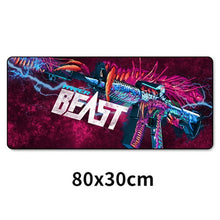 Load image into Gallery viewer, Sovawin 80x30cm XL Lockedge Large Gaming Mouse Pad Computer Gamer CS GO Keyboard Mouse Mat Hyper Beast Desk Mousepad for PC
