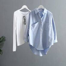 Load image into Gallery viewer, 2020 Spring Women Summer Blouse Korean Long Sleeve
