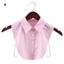 Load image into Gallery viewer, New Women Cotton Lace Fake Collar Blouse Detachable
