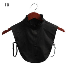 Load image into Gallery viewer, New Women Cotton Lace Fake Collar Blouse Detachable
