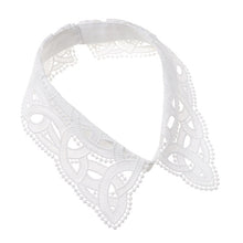 Load image into Gallery viewer, New Women Cotton Lace Fake Collar Blouse Detachable
