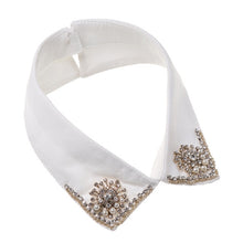 Load image into Gallery viewer, New Women Cotton Lace Fake Collar Blouse Detachable
