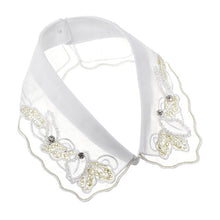 Load image into Gallery viewer, New Women Cotton Lace Fake Collar Blouse Detachable
