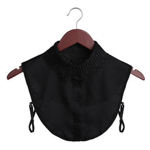 Load image into Gallery viewer, New Women Cotton Lace Fake Collar Blouse Detachable
