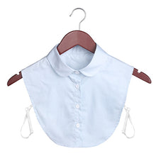 Load image into Gallery viewer, New Women Cotton Lace Fake Collar Blouse Detachable
