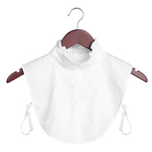 Load image into Gallery viewer, New Women Cotton Lace Fake Collar Blouse Detachable
