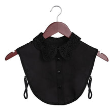 Load image into Gallery viewer, New Women Cotton Lace Fake Collar Blouse Detachable
