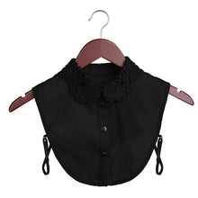 Load image into Gallery viewer, New Women Cotton Lace Fake Collar Blouse Detachable
