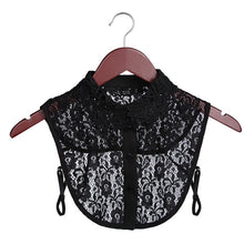 Load image into Gallery viewer, New Women Cotton Lace Fake Collar Blouse Detachable
