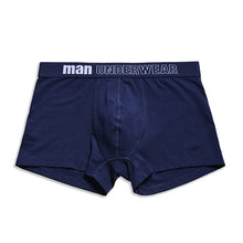 Load image into Gallery viewer, boxer mens underwear men cotton underpants male pure men panties shorts underwear boxer shorts  cotton solid cuecas
