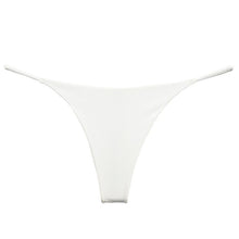 Load image into Gallery viewer, Thin Strap Cotton Thong Lingerie Sexy Solid Color Low Waist
