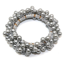Load image into Gallery viewer, Ruoshui Woman Big Pearl Hair Ties Korean Style
