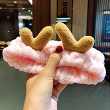 Load image into Gallery viewer, Wash Face Hair Holder Hairbands Coral Fleece
