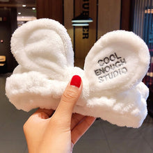 Load image into Gallery viewer, Wash Face Hair Holder Hairbands Coral Fleece
