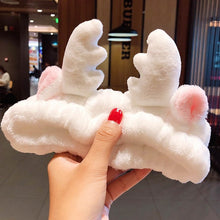 Load image into Gallery viewer, Wash Face Hair Holder Hairbands Coral Fleece
