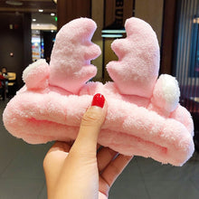 Load image into Gallery viewer, Wash Face Hair Holder Hairbands Coral Fleece
