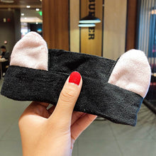 Load image into Gallery viewer, Wash Face Hair Holder Hairbands Coral Fleece
