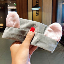 Load image into Gallery viewer, Wash Face Hair Holder Hairbands Coral Fleece
