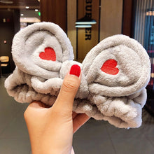 Load image into Gallery viewer, Wash Face Hair Holder Hairbands Coral Fleece
